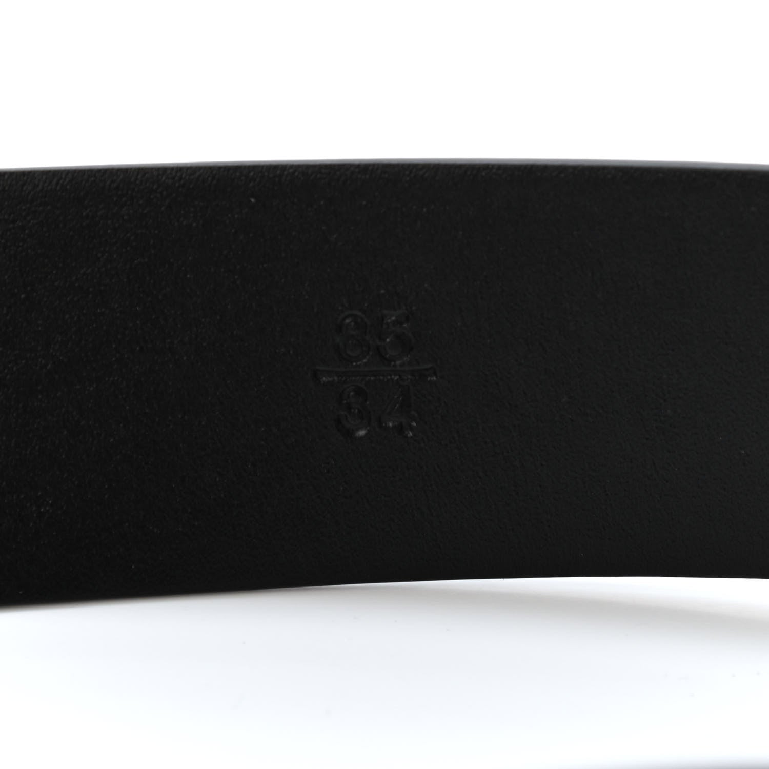 Chanel Calfskin Crystal CC Chain Belt 85 34 Black 4 of 5