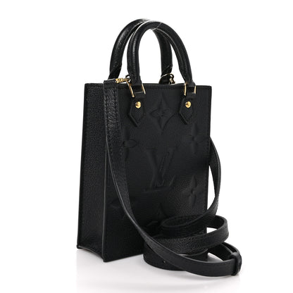 Louis Vuitton Empreinte Monogram Giant Petit Sac Plat Black 3 of 9