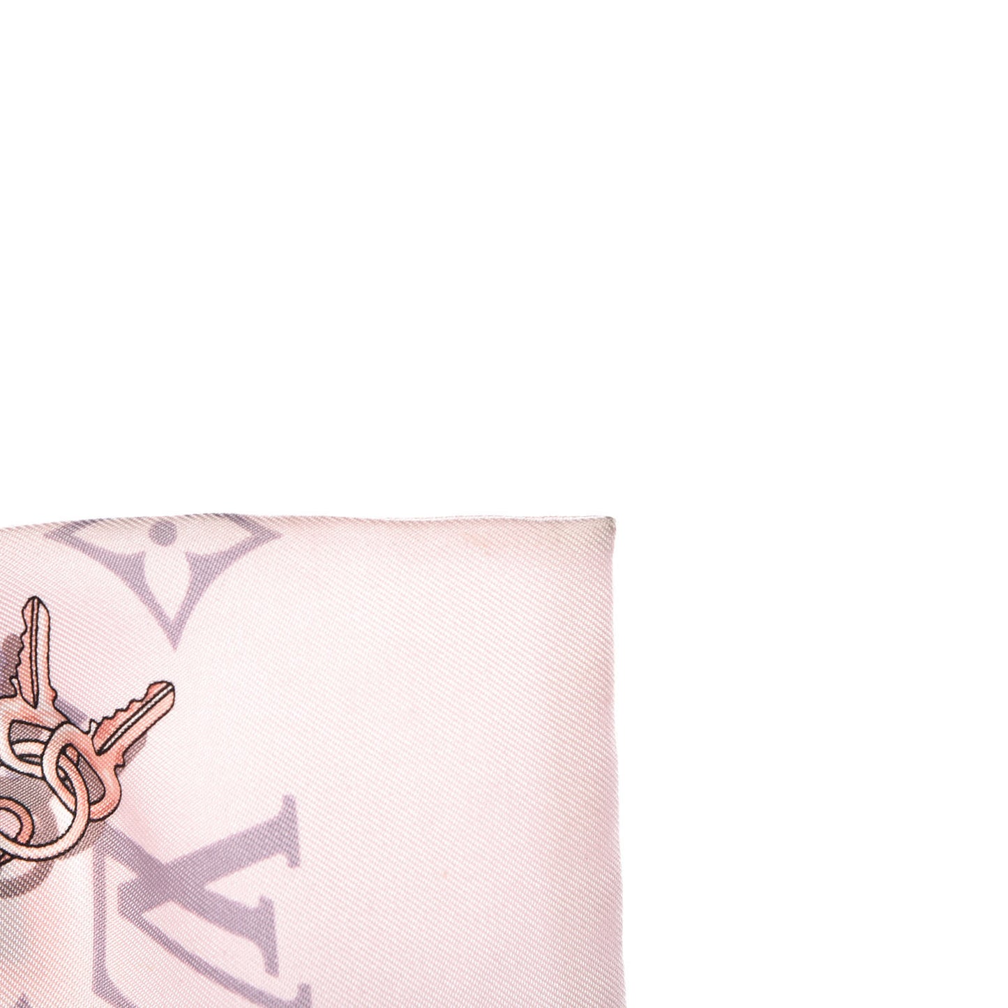 Silk Monogram Confidential Bandeau Light Pink