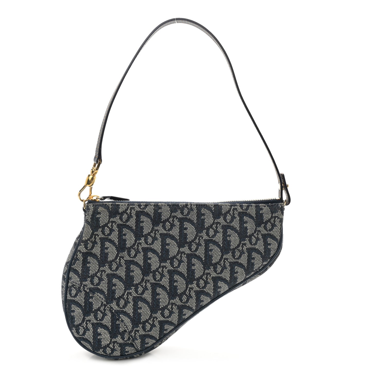Monogram Mini Saddle Pochette Blue