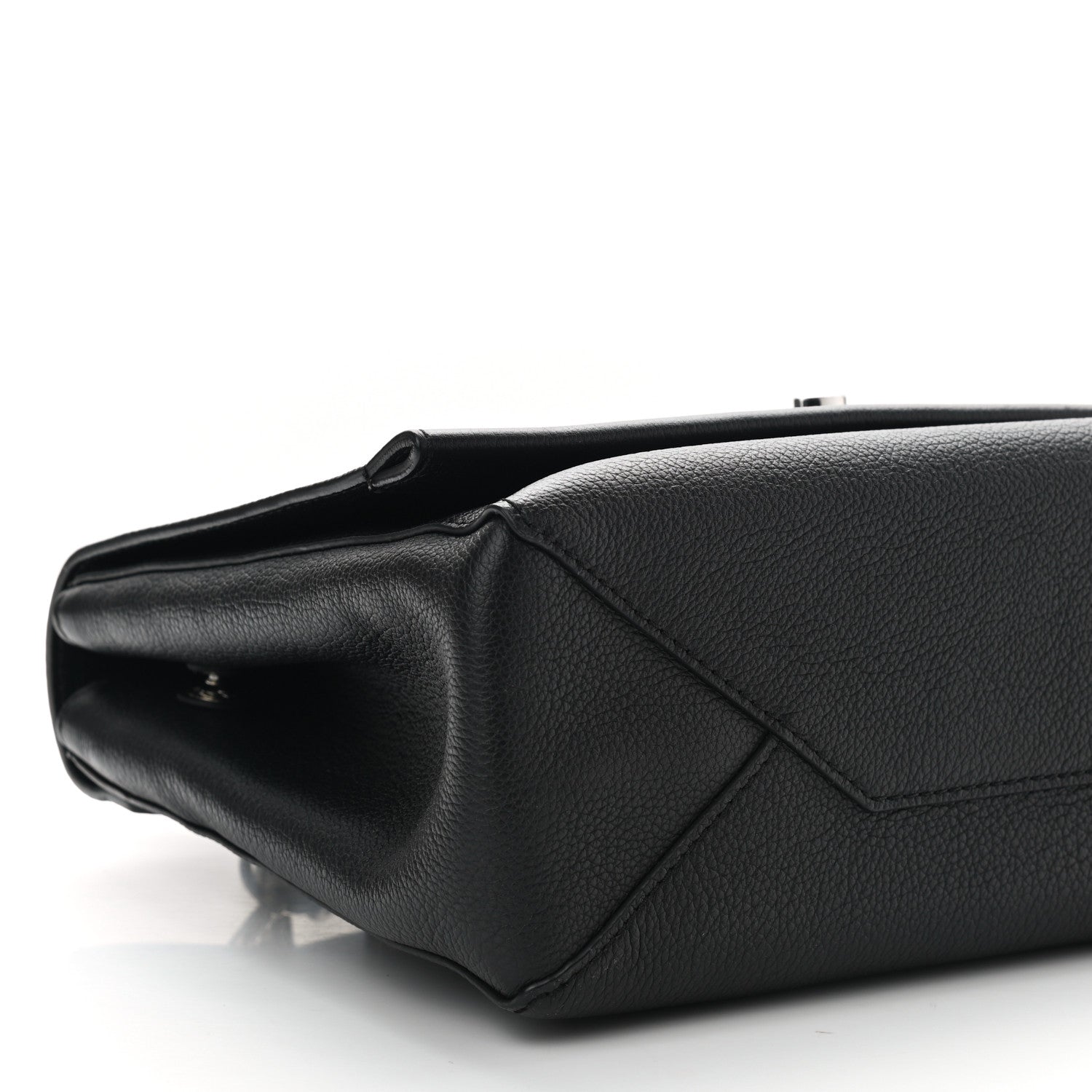 Louis Vuitton Soft Calfskin Lockme II Top Handle Black 8 of 9