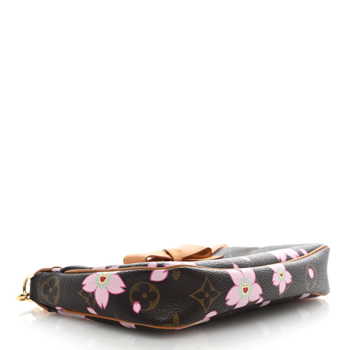 Monogram Cherry Blossom Pochette Accessories Brown