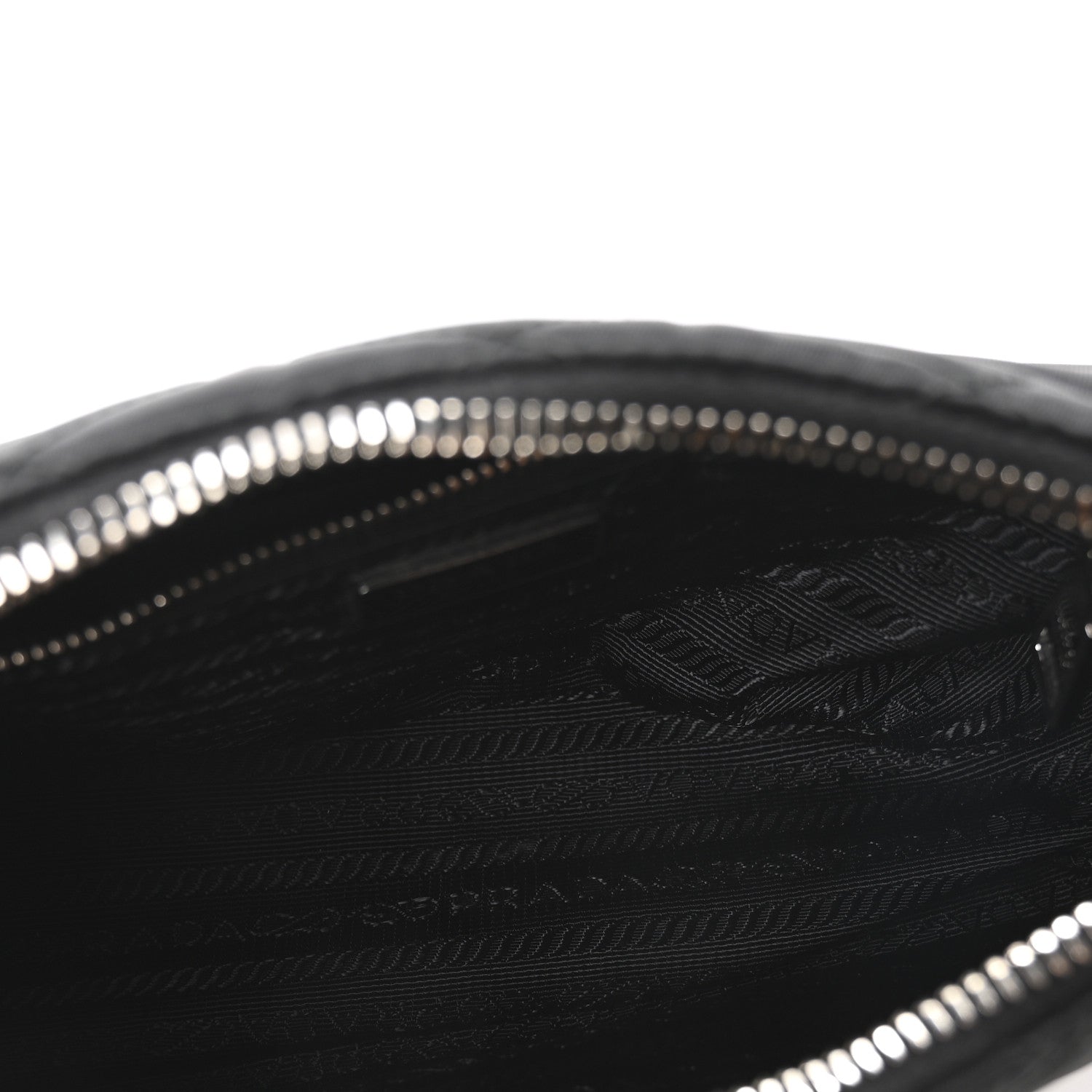 Prada Nylon Tessuto Impuntu Quilted Crossbody Bag Black 5 of 10