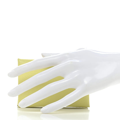 Hermes Chevre Mysore Verso Calvi Card Case Jaune Bourgeon Nata 2 of 8