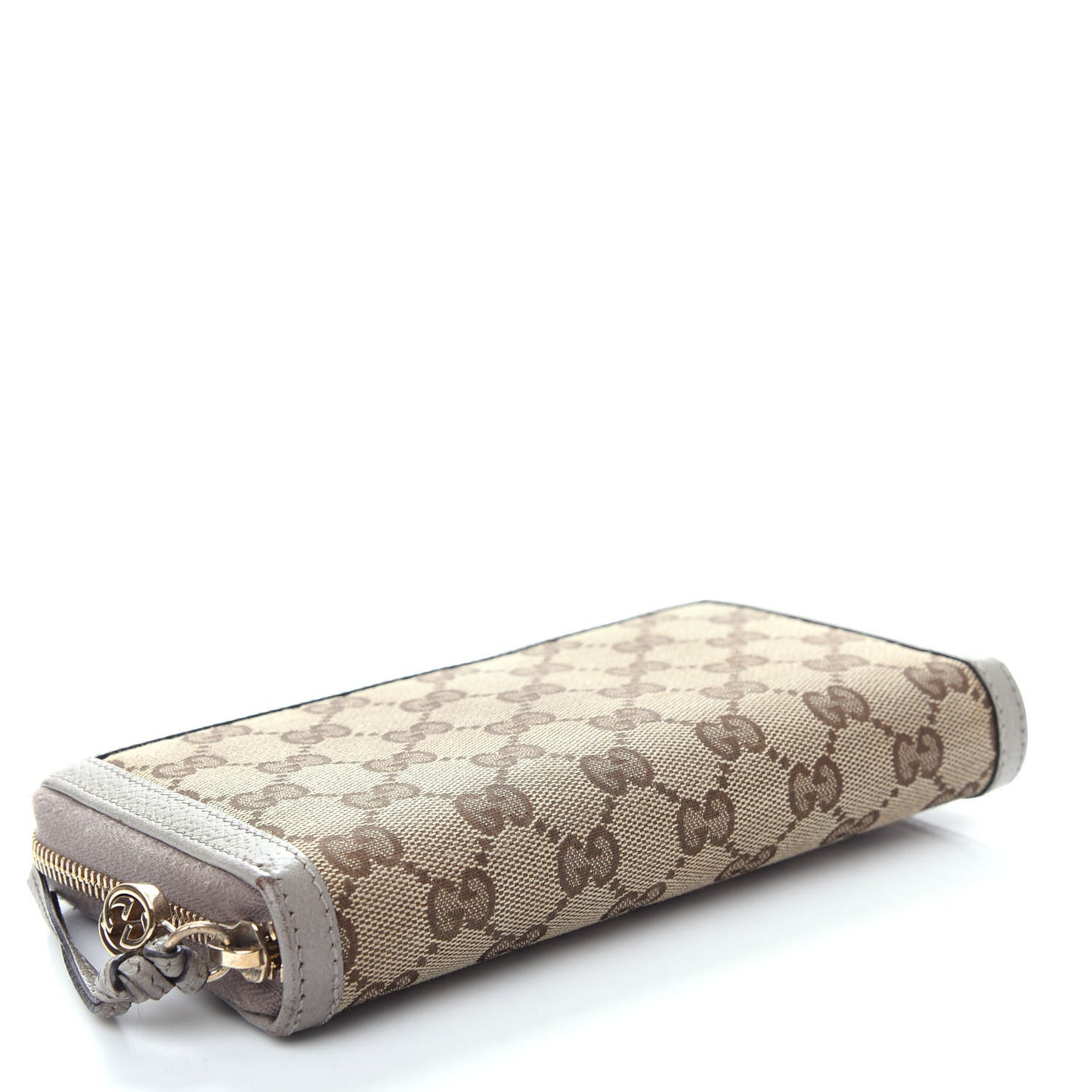Monogram Bree Zip Around Wallet Off White