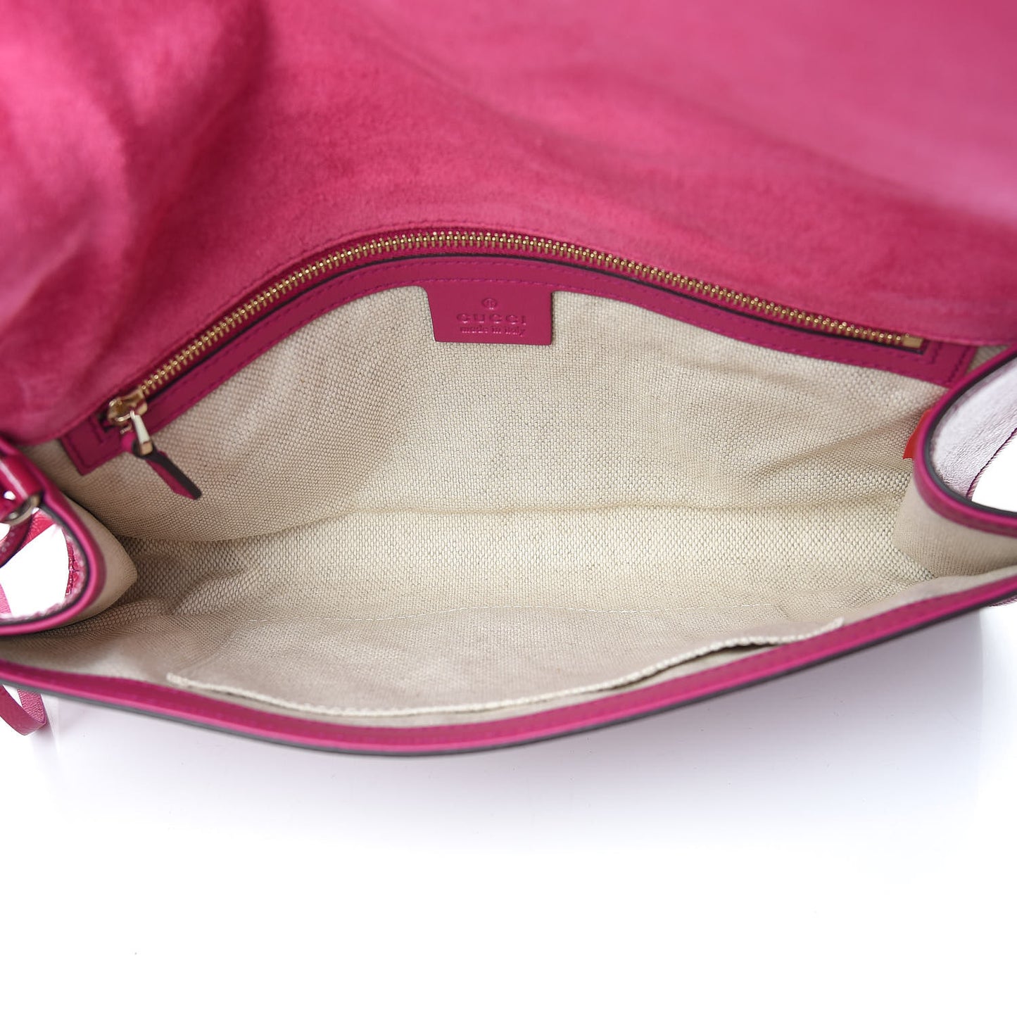 Soft Patent Medium Soho Clutch Bright Bougainvillea