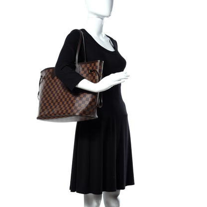 Louis Vuitton Damier Ebene Neo Neverfull MM 2 of 17