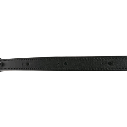 Louis Vuitton Calfskin 16mm Adjustable Shoulder Strap Black 3 of 4