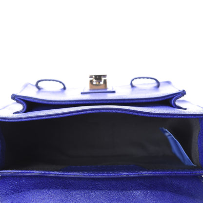 Proenza Schouler Lambskin Micro PS1 Satchel Sapphire 5 of 9