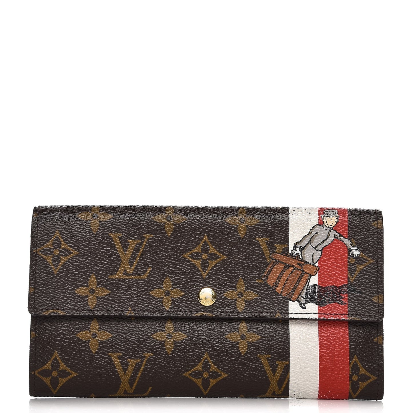 Monogram Groom Sarah Wallet