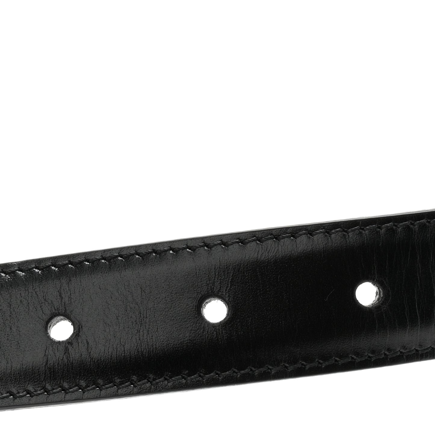 Box Calfskin Medium 25mm Triomphe 90 36 Belt Black