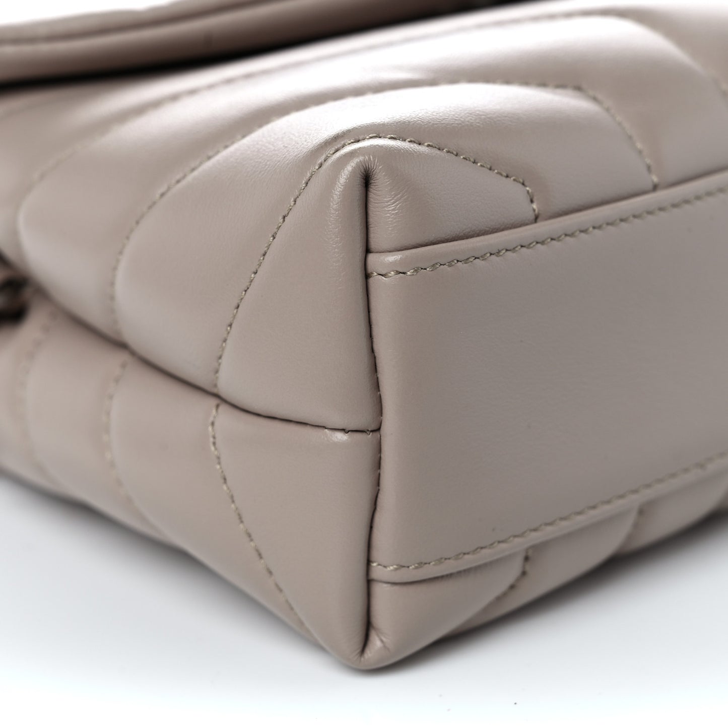 Calfskin Y Quilted Monogram Toy Loulou Crossbody Bag Light Natural