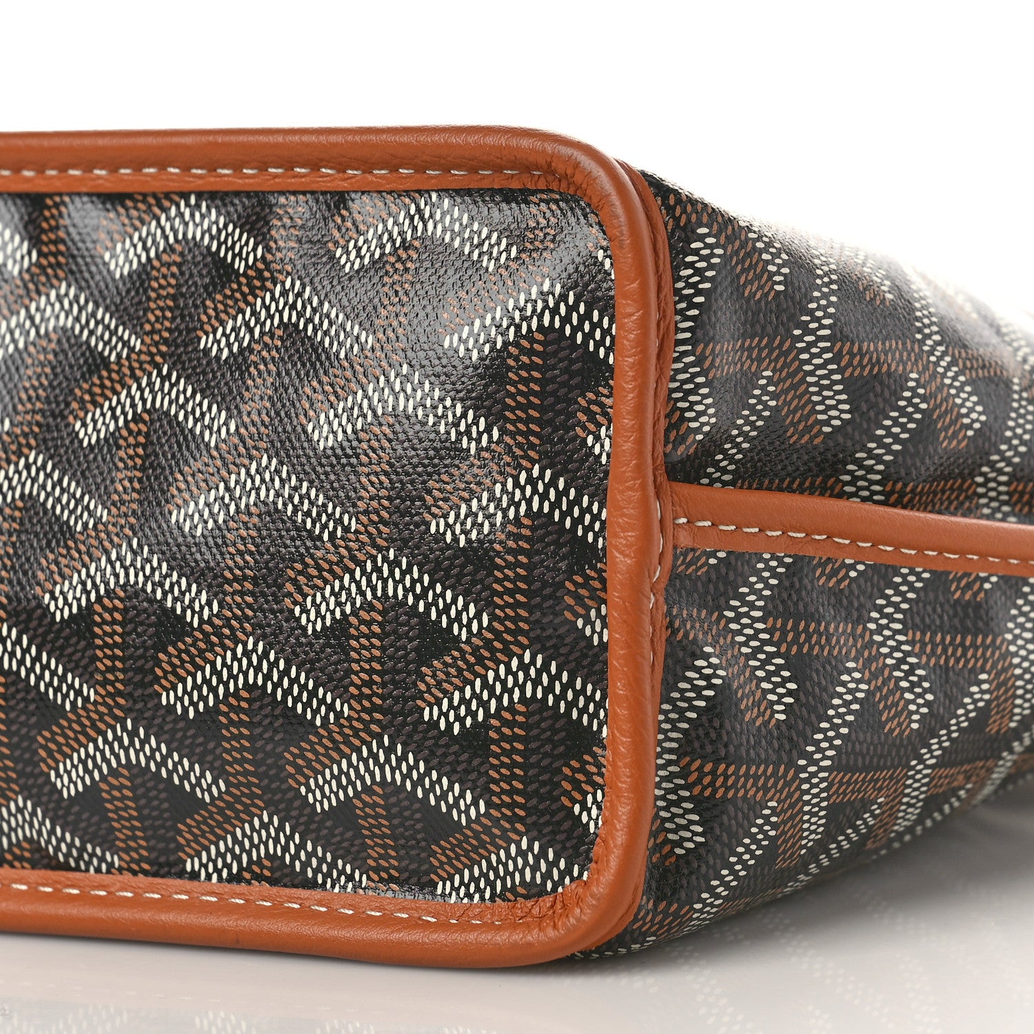 Goyard Goyardine Reversible Mini Anjou Black Gold 9 of 9