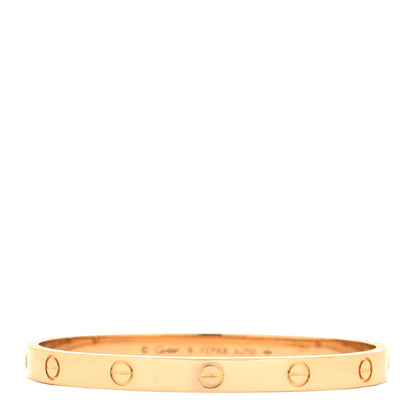 Cartier 18K Yellow Gold LOVE Bracelet 18 1 of 6