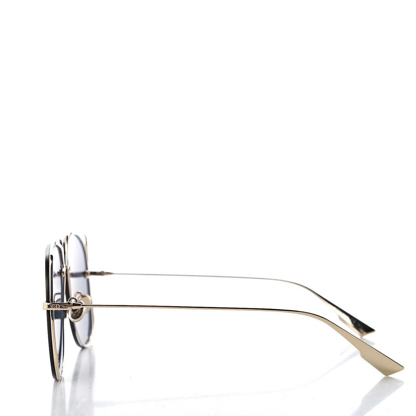 Metal Stellaire 6 Sunglasses Gold Blue