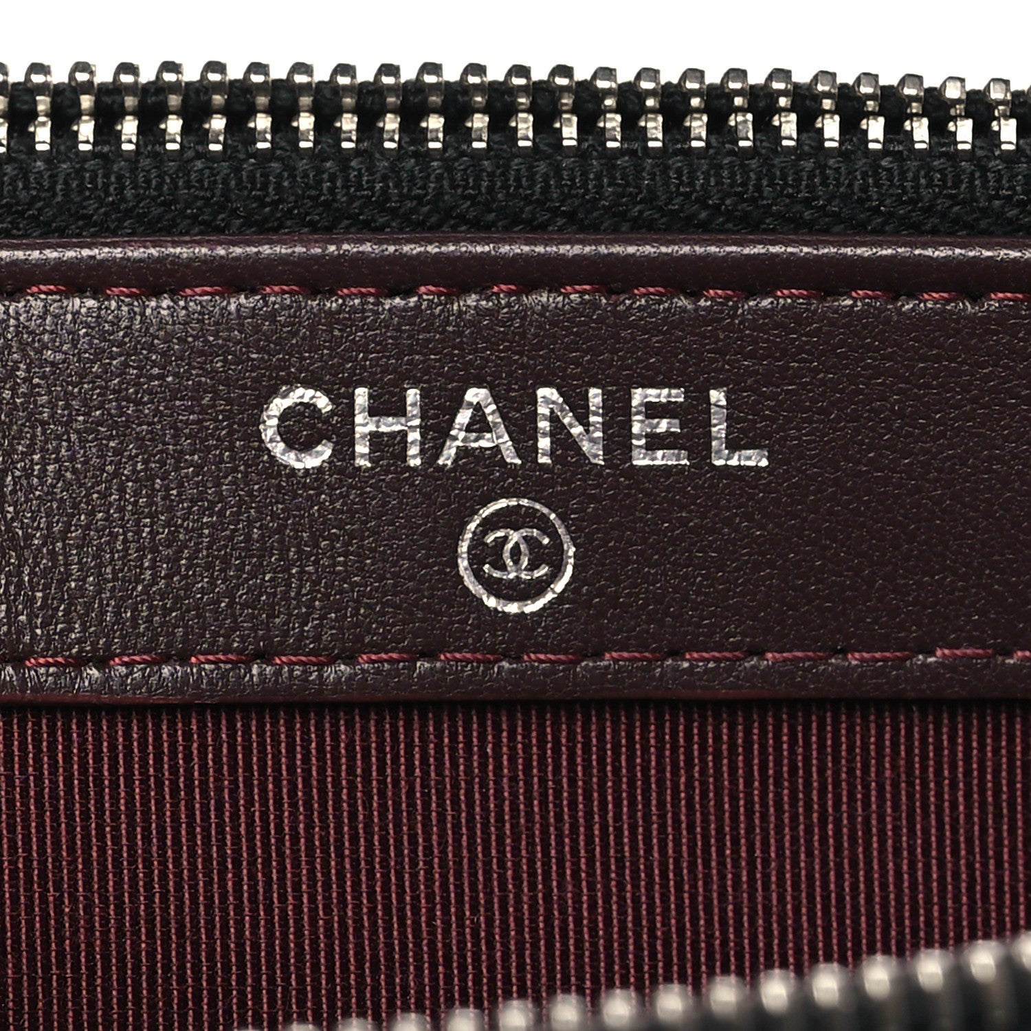 Chanel Lambskin Quilted Small Clutch With Chain Black 7 of 11