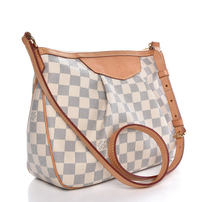 Louis Vuitton Damier Azur Siracusa PM 3 of 9
