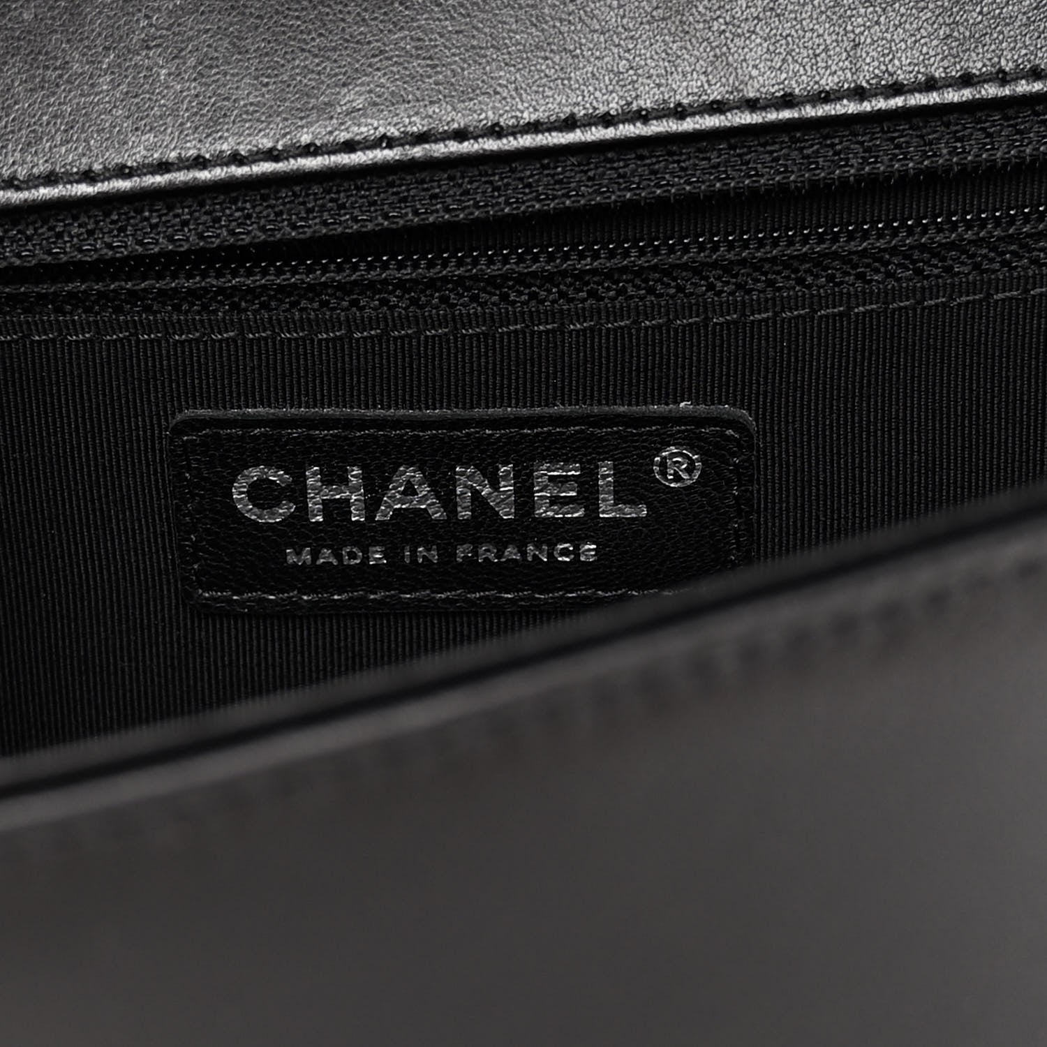 Chanel Lambskin Quilted New Medium Boy Flap Black 6 of 9