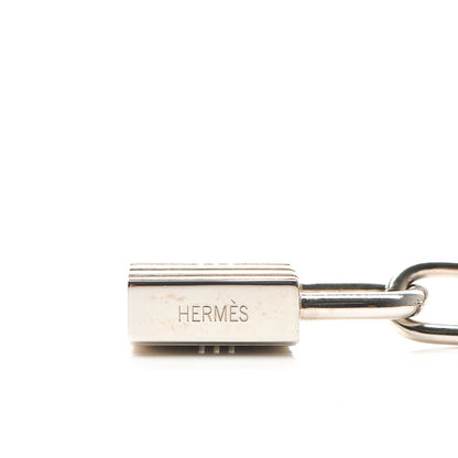 Hermes Palladium Breloque Bag Charm Silver 8 of 8