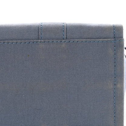 Marc Jacobs Cotton Canvas Medium The Traveler Tote Bag Blue Shadow 7 of 10