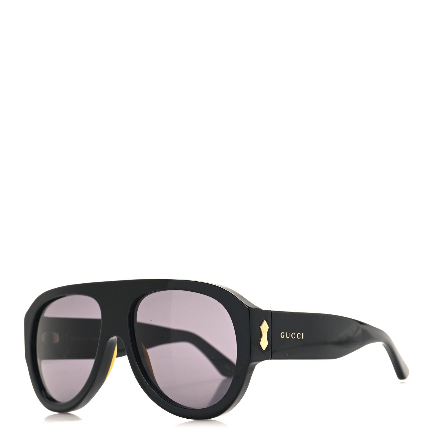 Gucci Acetate Aviator Sunglasses GG0668S Black 1 of 8