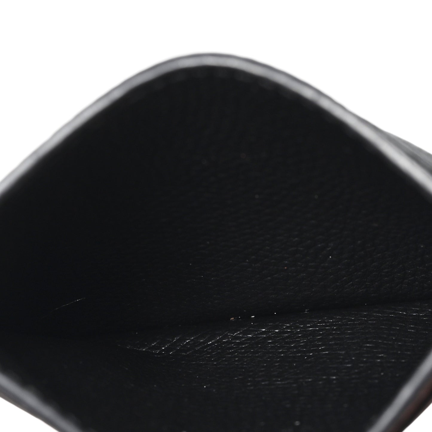 Calfskin Toile Iconographe Embossed Vlogo Card Holder Black