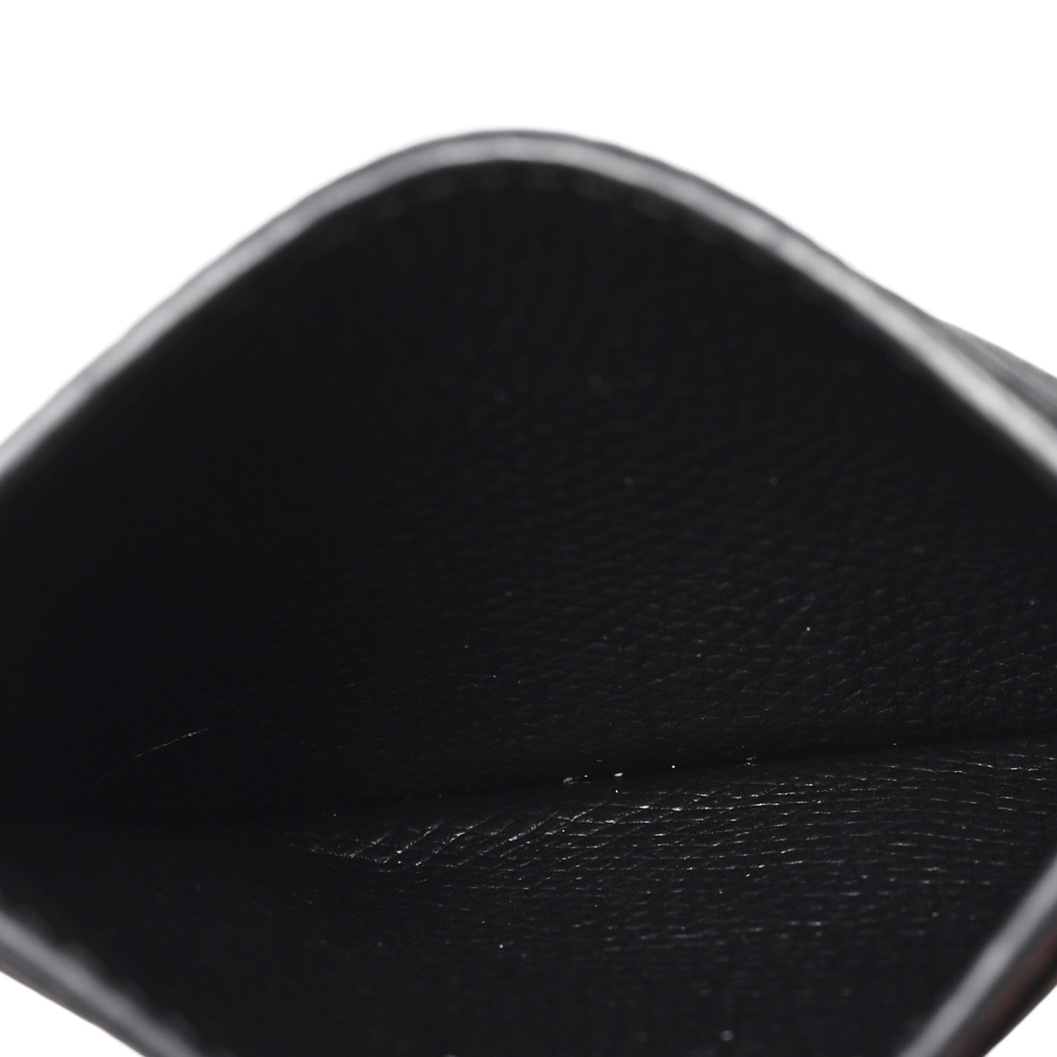 Valentino Garavani Calfskin Toile Iconographe Embossed Vlogo Card Holder Black 5 of 6