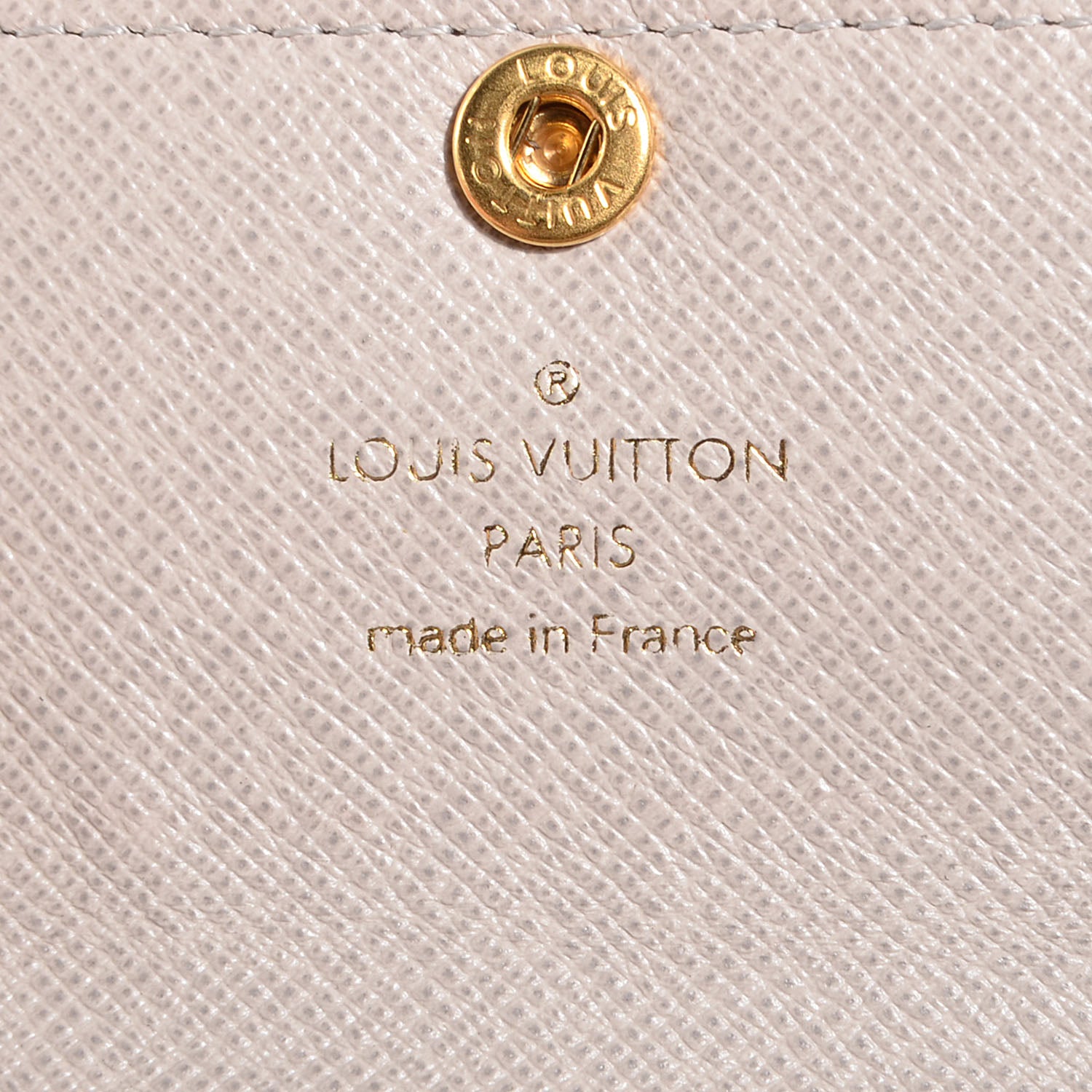 Louis Vuitton Monogram Dentelle Ludlow Wallet Silver 6 of 7