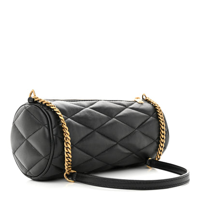 Saint Laurent Lambskin Monogram Mini Sade Tube Bag Black 3 of 10