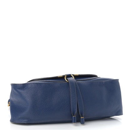 Chloe Calfskin Medium Marcie Satchel Royal Navy 4 of 12