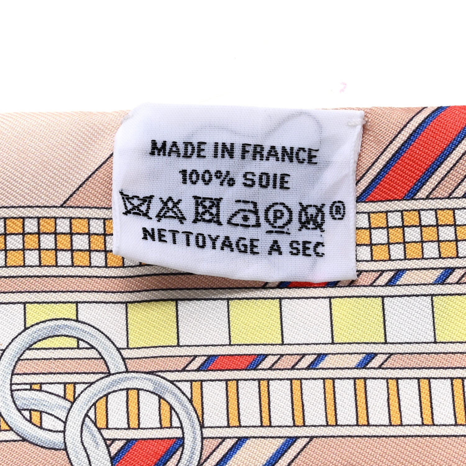 Hermes Silk Brides et Gris Twilly Rose Poudre Bleu Gris 2 of 4