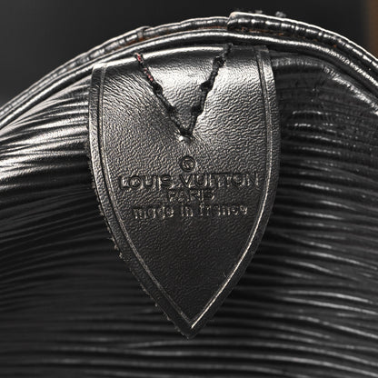 Louis Vuitton Epi Keepall 55 Black 5 of 11