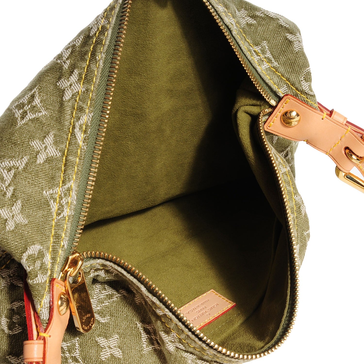Louis Vuitton Denim Baggy GM Lichen 5 of 7