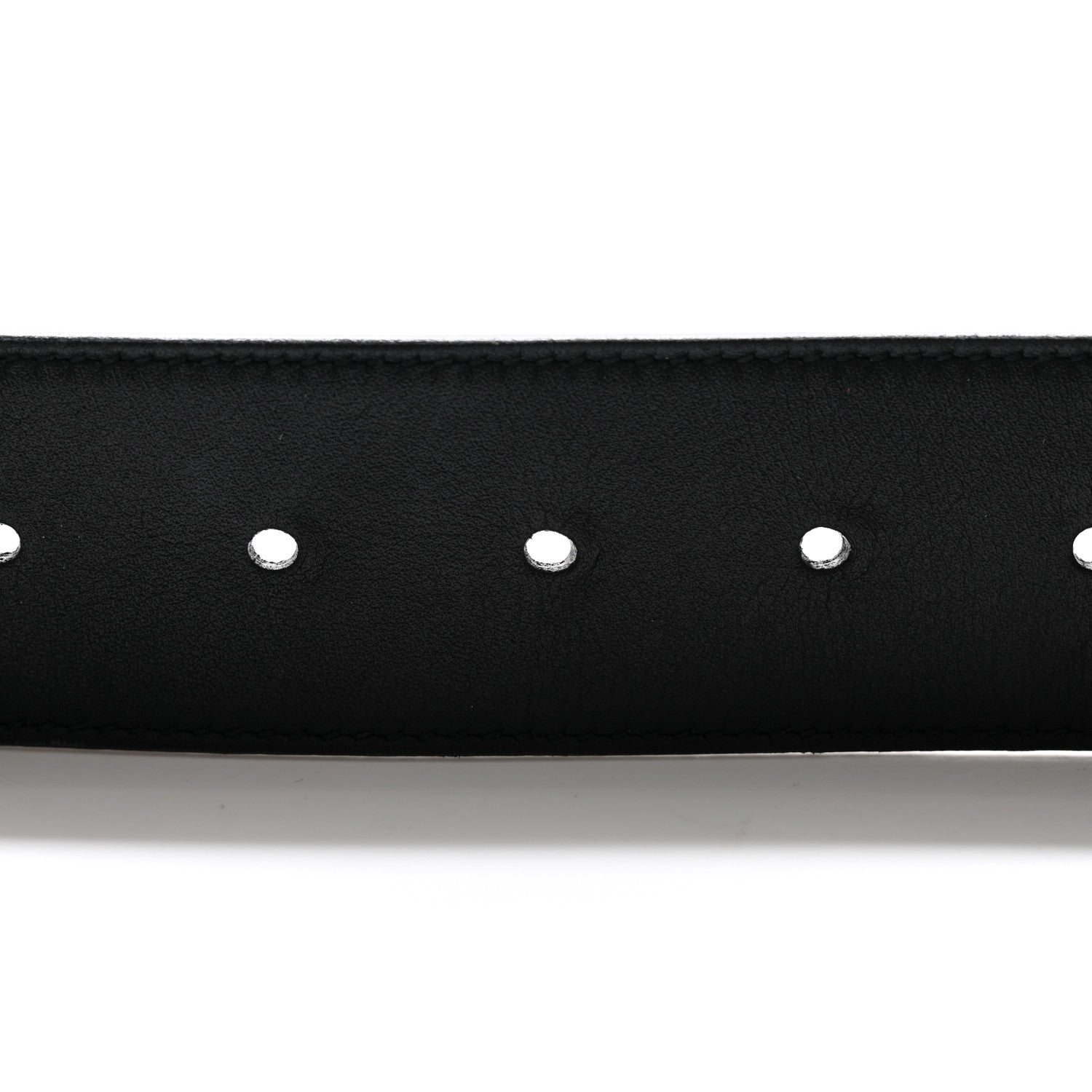Gucci Calfskin Double G 40mm Belt 75 30 Black 5 of 7