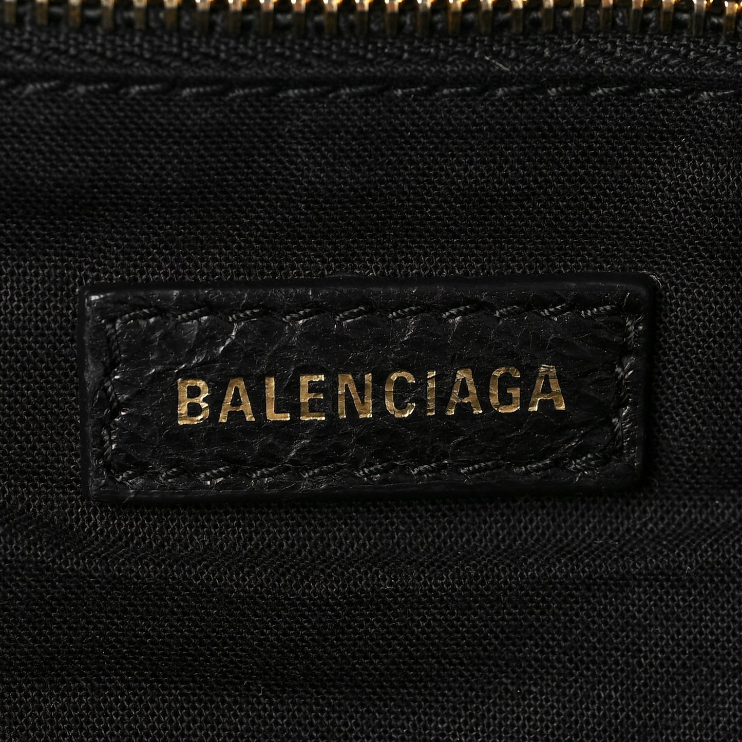 Agneau Classic Gold Hardware City Black