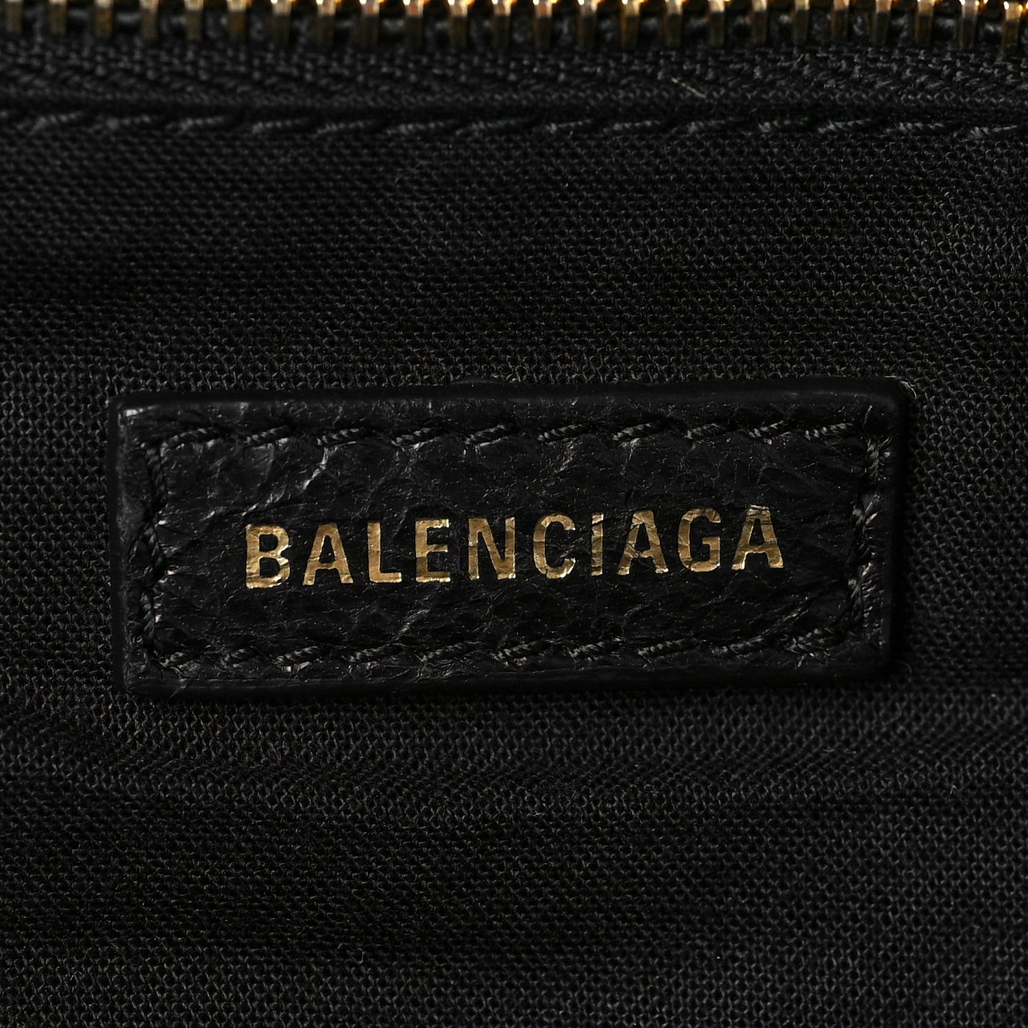 Balenciaga Agneau Classic Gold Hardware City Black 6 of 7