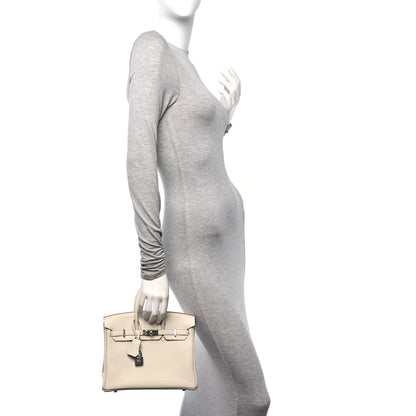 Hermes Togo Birkin 25 Craie 2 of 11