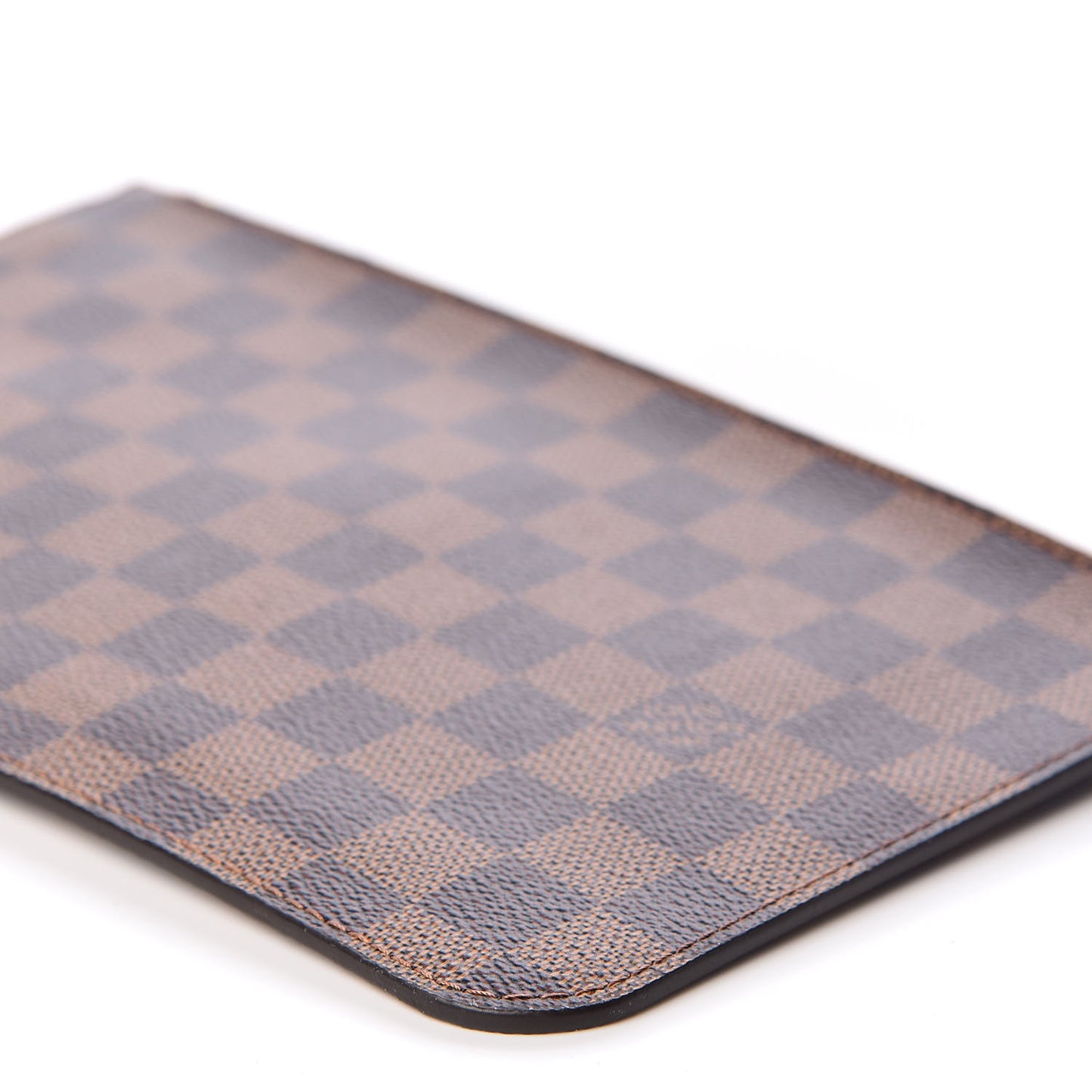 Damier Ebene Neverfull MM GM Pochette Rose Ballerine