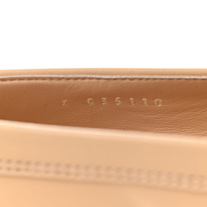 Chanel Lambskin CC Loafers 38 Beige 8 of 9