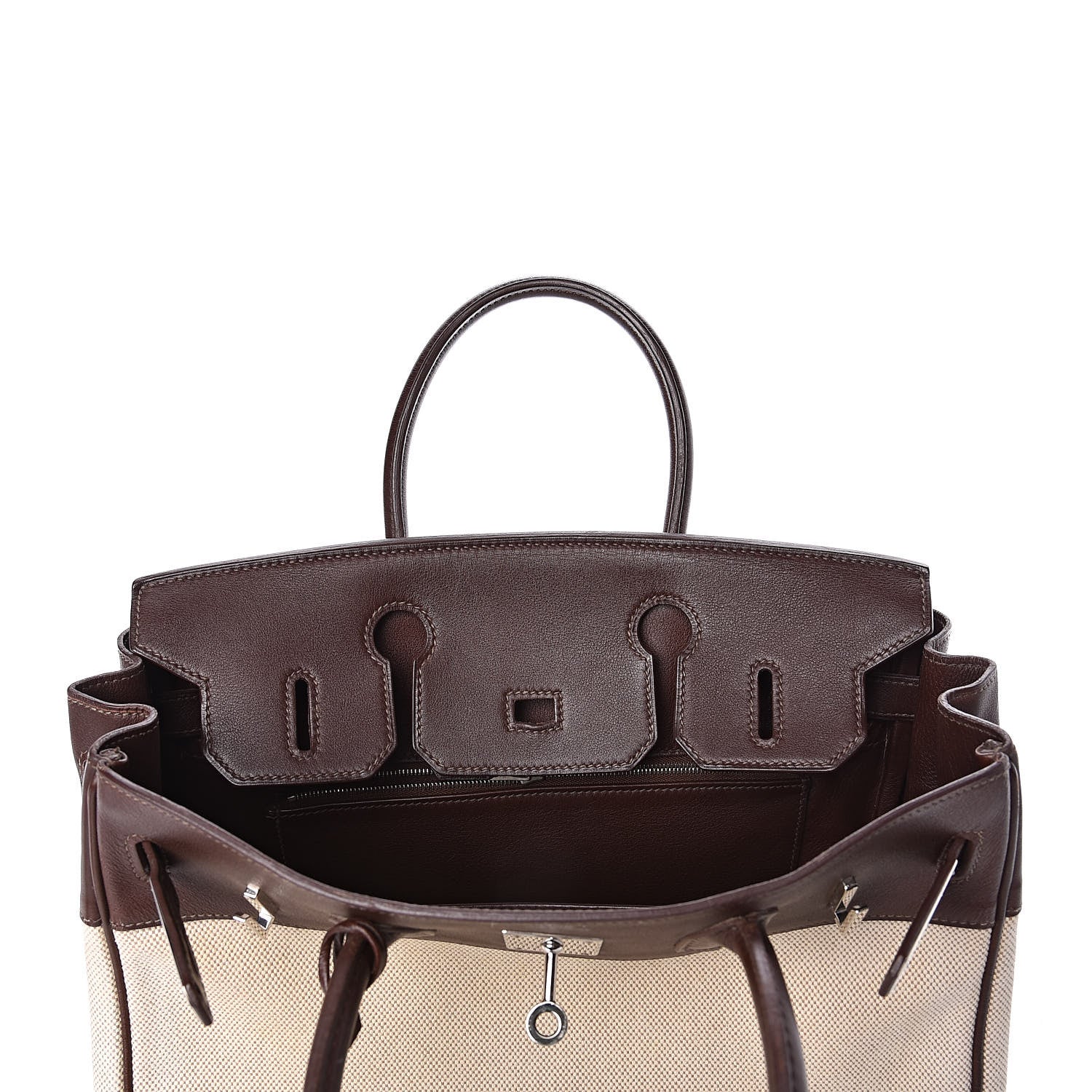 Hermes Toile Swift Birkin 30 Chocolate 26 of 31