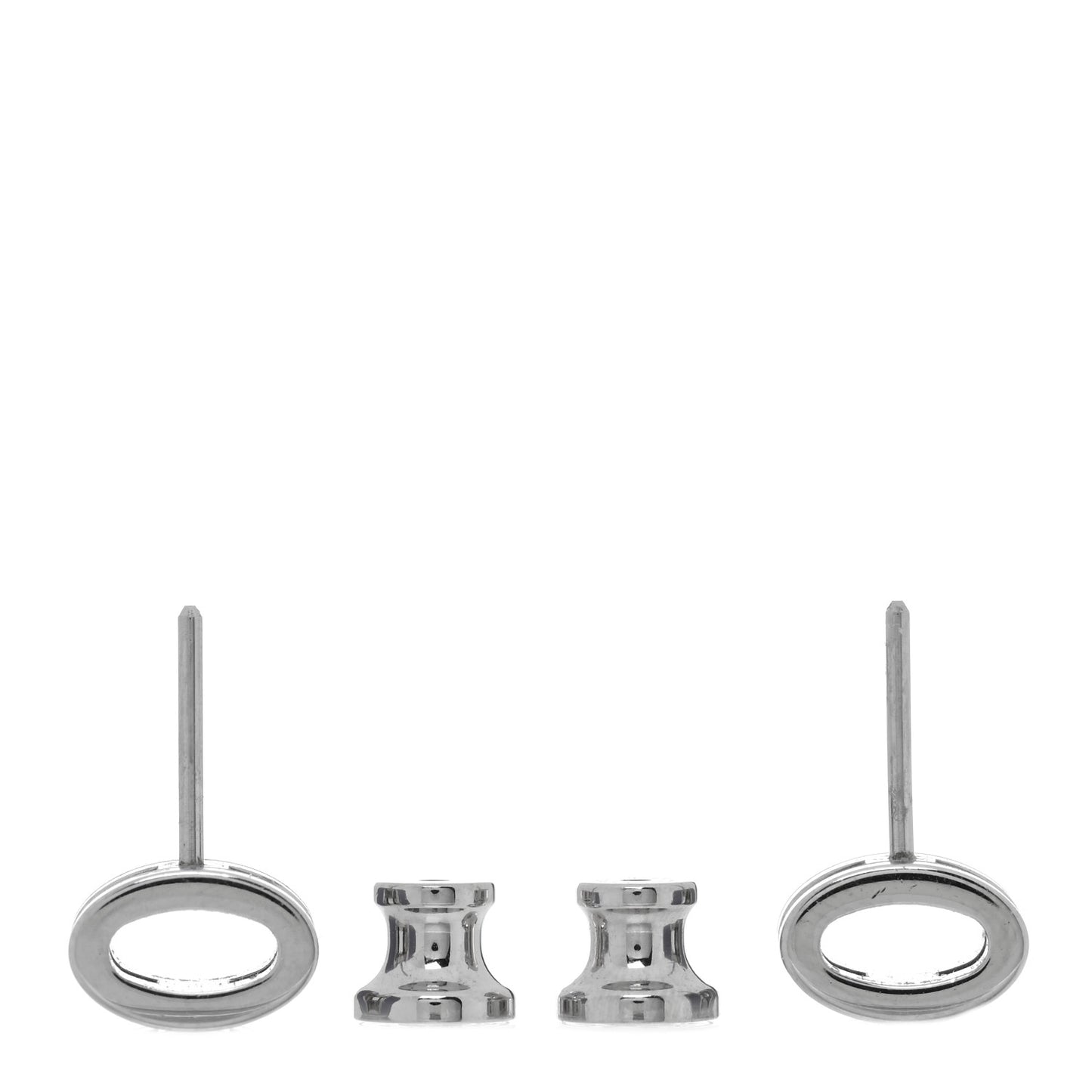Palladium Lacquered Mini Pop H Earrings Lilac