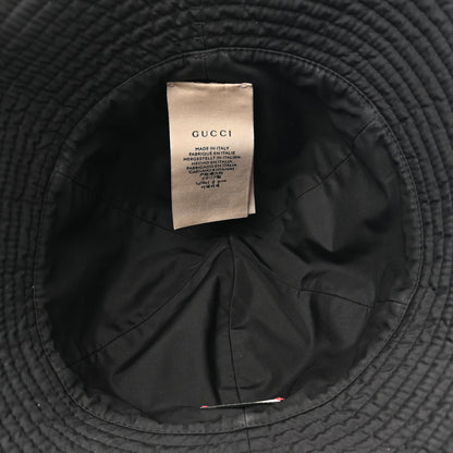 Gucci Nylon GG Bucket Hat L Black 7 of 9