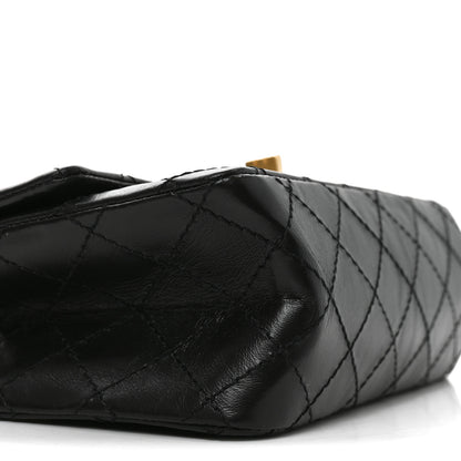 Chanel Aged Calfskin Quilted 2.55 Reissue Mini Flap Black 9 of 11
