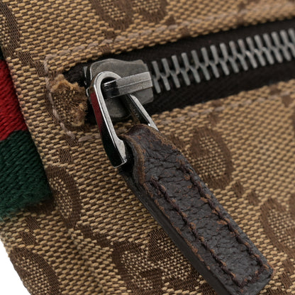 Gucci Monogram Web Belt Bag Dark Brown 11 of 11