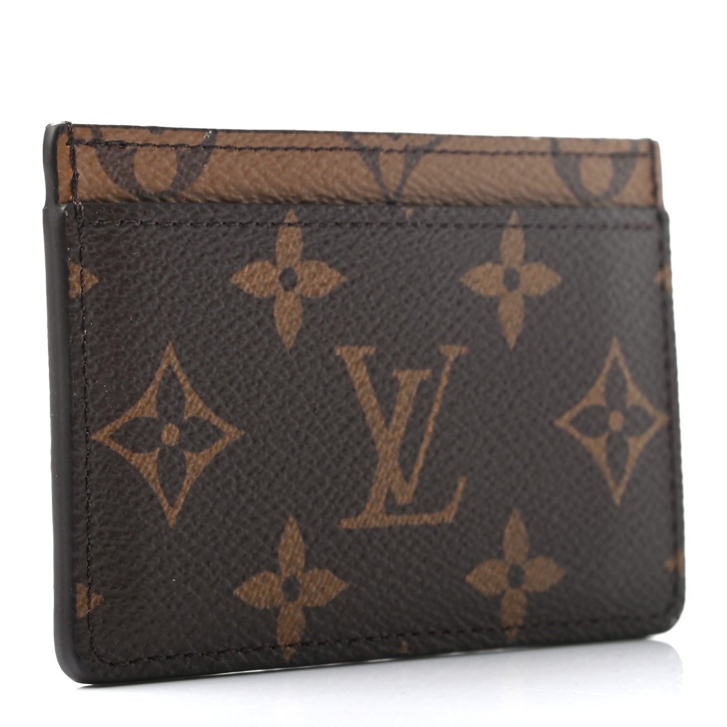 Reverse Monogram Card Holder