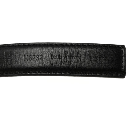 Louis Vuitton Monogram 20mm Pretty Reversible Belt 80/32 Black 4 of 7