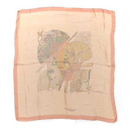 Hermes Mousseline Silk Brise De Charme Scarf 140 1 of 5