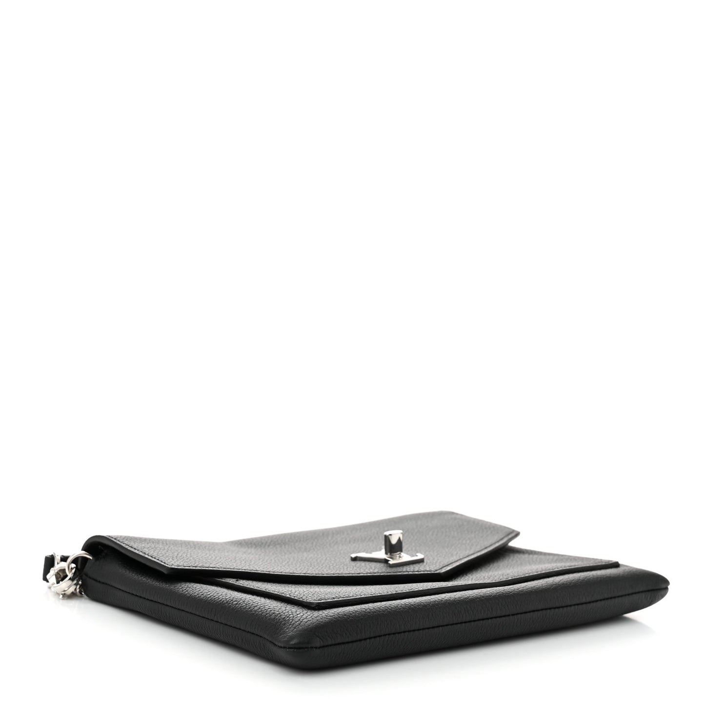 Soft Calfskin My Lockme Chain Pochette Black