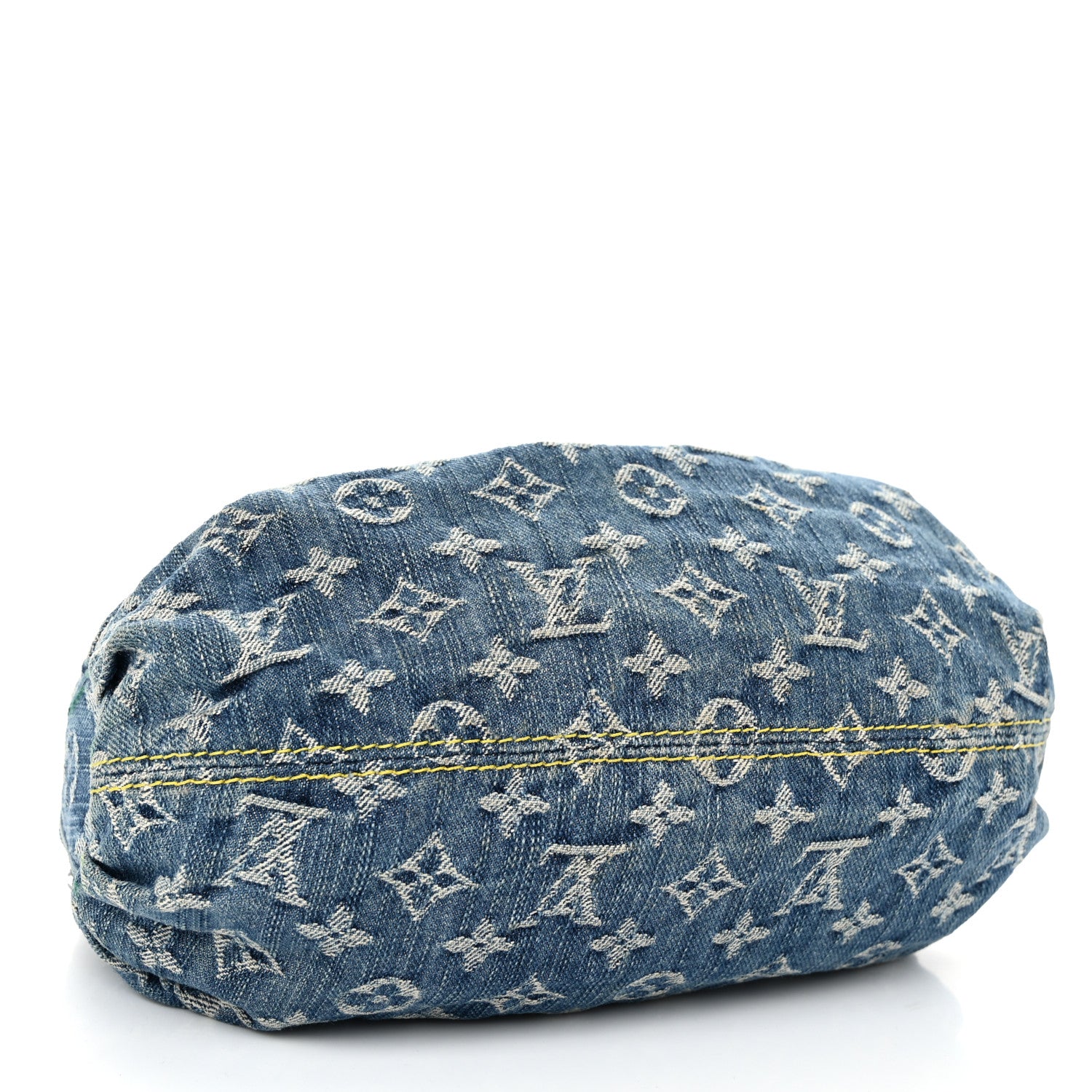 Louis Vuitton Monogram Denim Pleaty Blue 4 of 9