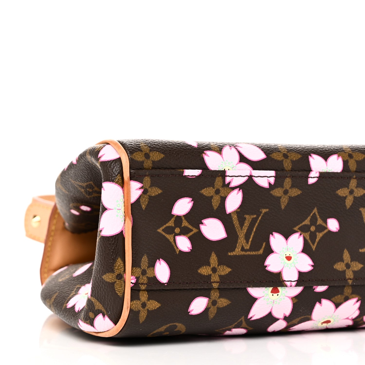 Louis Vuitton Monogram Cherry Blossom Sac Retro Bag Brown 8 of 9